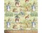 Peter Rabbit and Squirrel Cotton Fabric | By The Yard | Sewing and Crafting | 44 inches wide